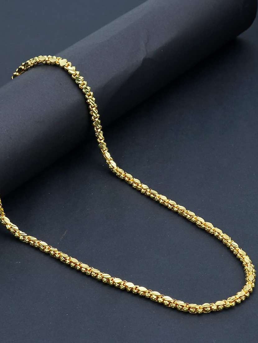  gold plated chain necklace