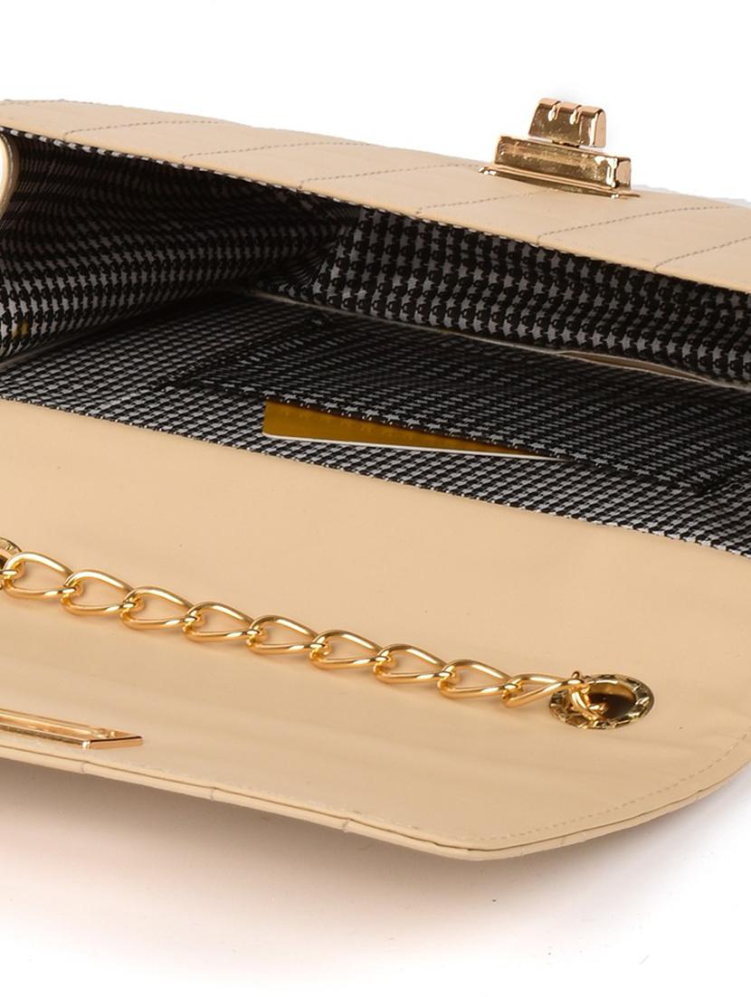 cream leather sling bag - 18906523 - Standard Image - 2