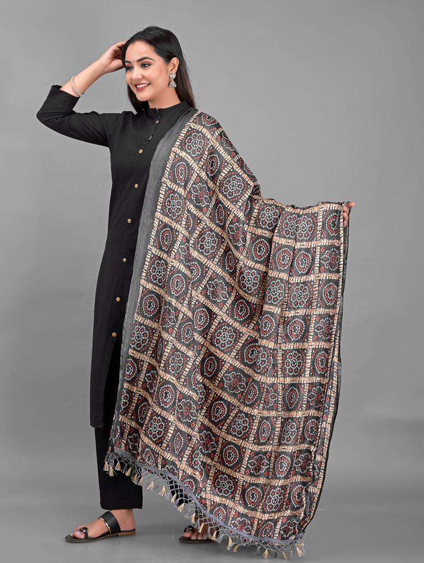 multi colored dupatta - 18906953 -  Zoom Image - 0