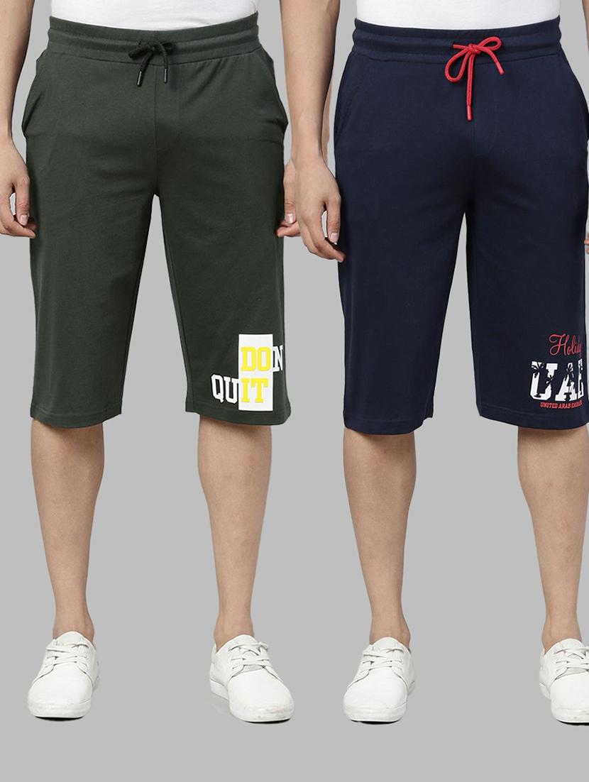 pack of 2 mid rise short - 18909292 -  Zoom Image - 0