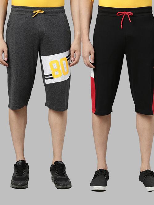 pack of 2 mid rise short - 18909293 -  Standard Image - 0