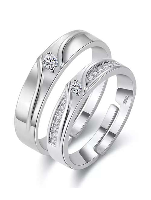 silver plated finger ring - 18910138 -  Standard Image - 0