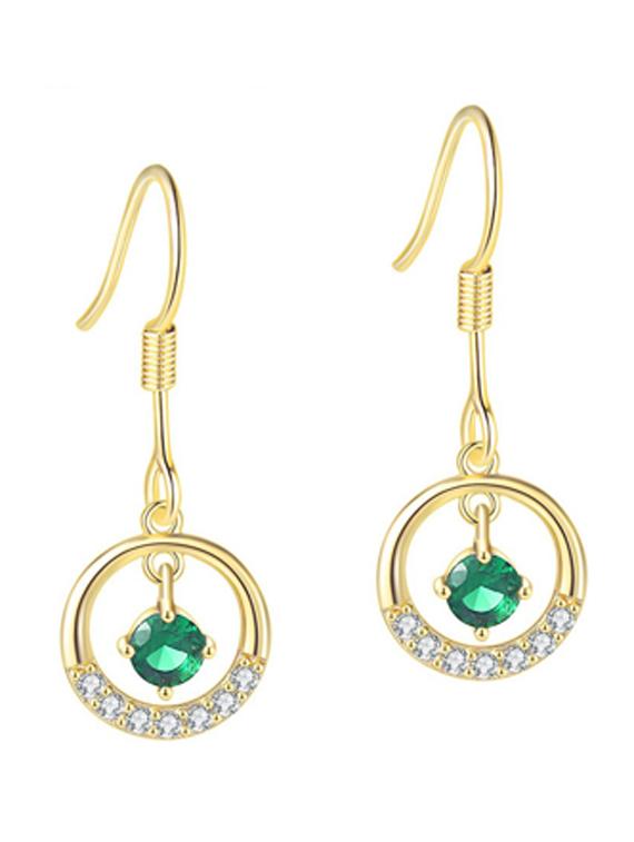 gold colored metal other earring - 18910368 -  Zoom Image - 0