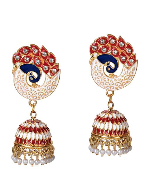 multi colored metal  earring - 18910431 -  Standard Image - 0