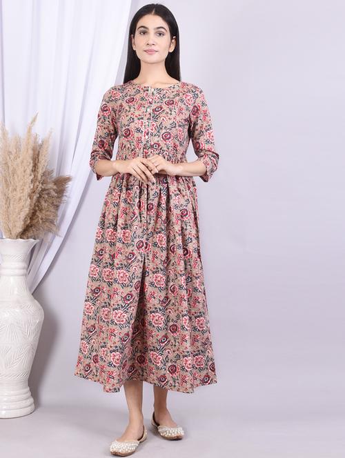 women's flared kurta - 18910477 - Standard Image - 0
