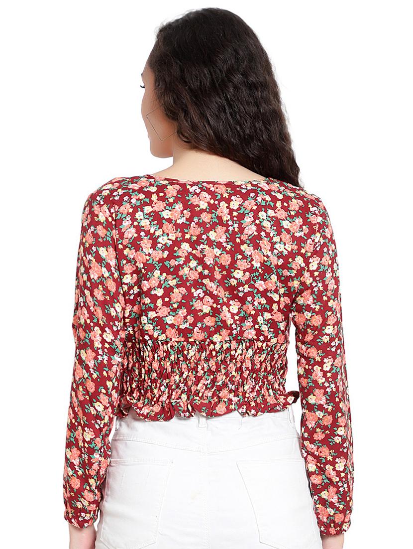 multi coloured crop top - 18912539 - Standard Image - 2
