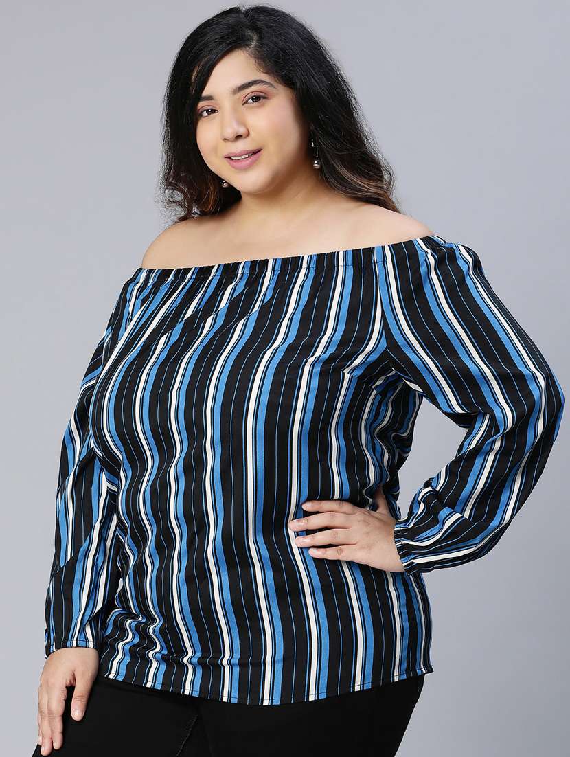 women's straight off shoulder top - 18912747 -  Standard Image - 2