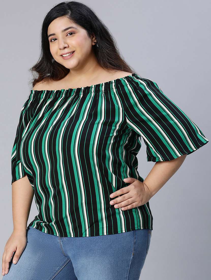 women's straight off shoulder top - 18912748 -  Standard Image - 2