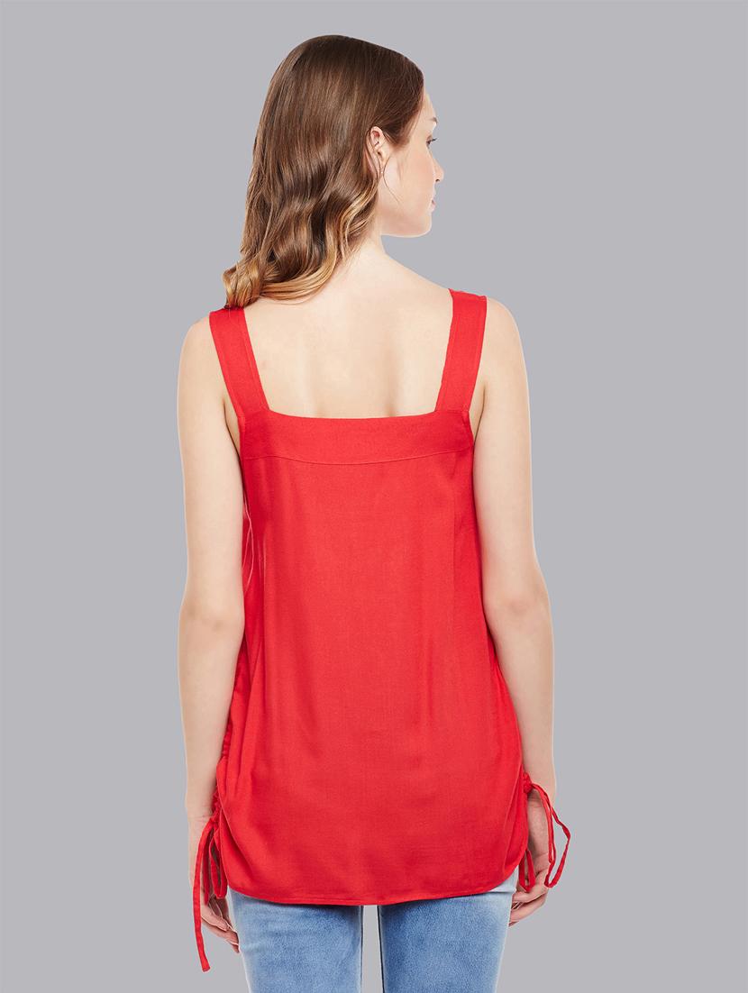 women's a line square neck top - 18912756 - Standard Image - 2