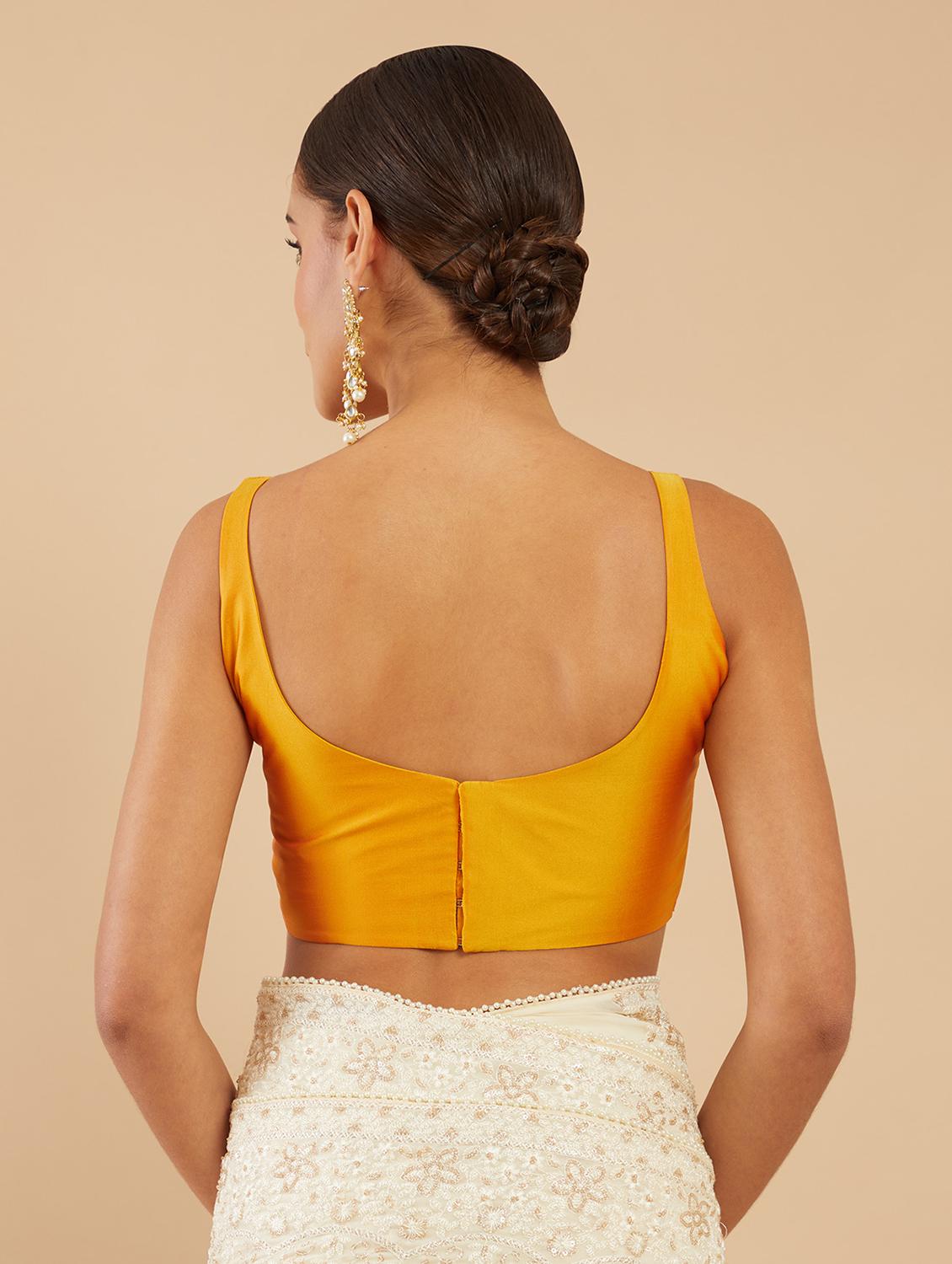 solid yellow blouse - 18929367 - Standard Image - 2