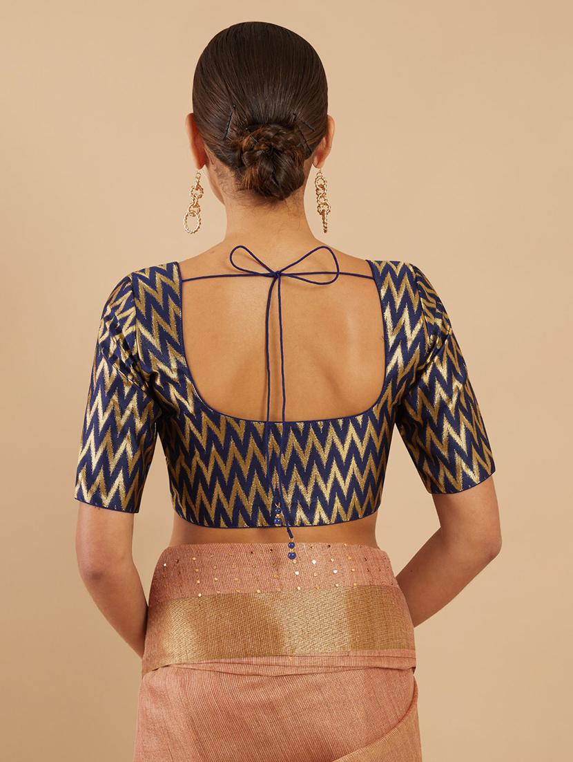 zari work regular blouse - 18929531 - Standard Image - 2