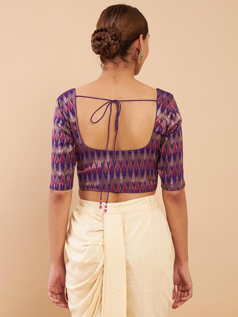 purple ikat blouse - 18929746 - Standard Image - 2