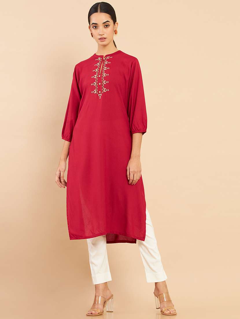 women's straight kurta