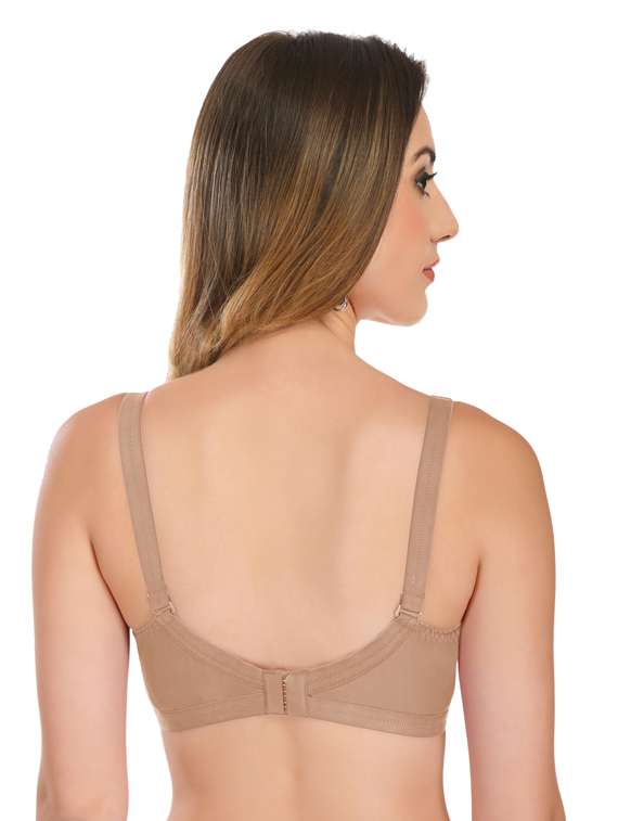 beige polyamide minimizer bra - 18940232 -  Standard Image - 2
