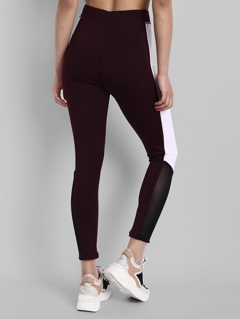 black colorblocked track pant - 18940411 - Standard Image - 2
