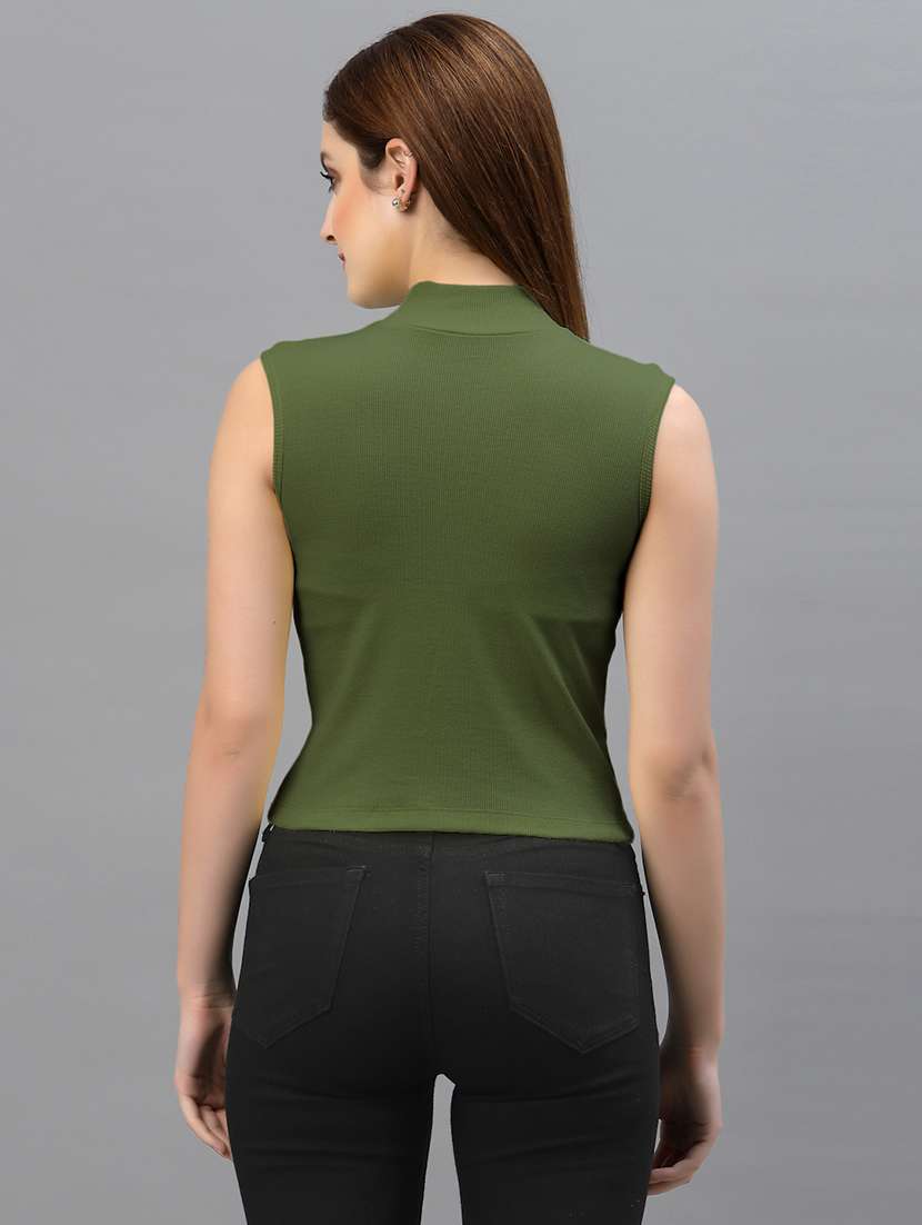 women's crop turtle neck top - 18949481 -  Standard Image - 2