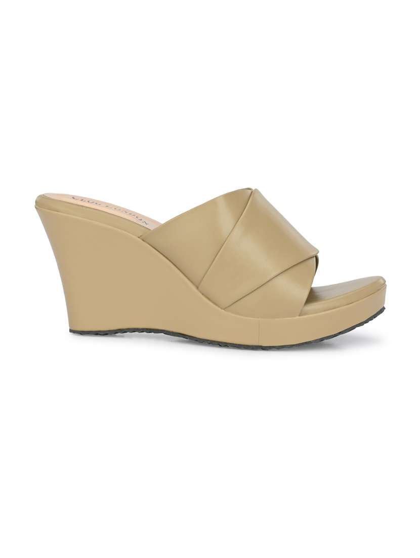 women solid platform wedges - 18950733 -  Standard Image - 2