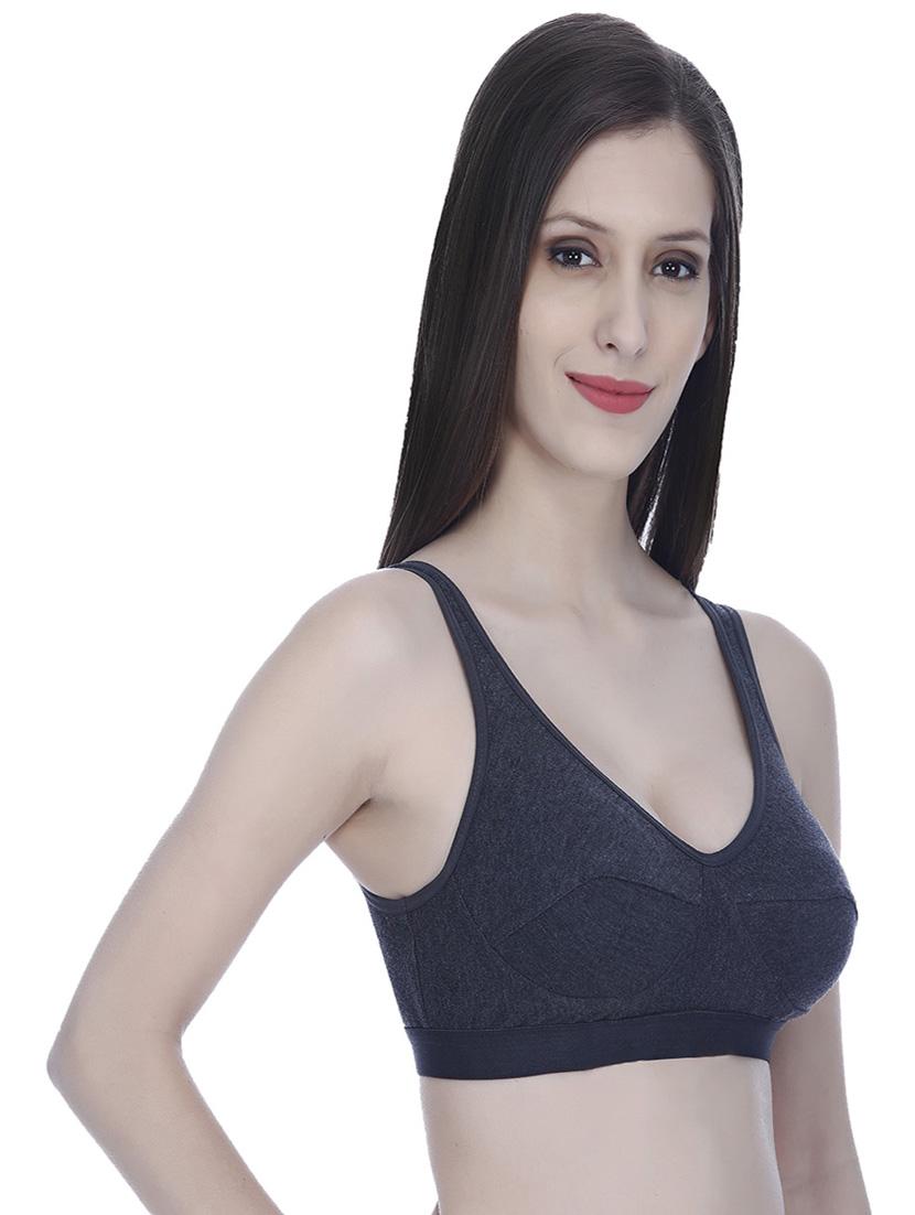 pack of 2 non padded sports bra - 18951067 - Standard Image - 2