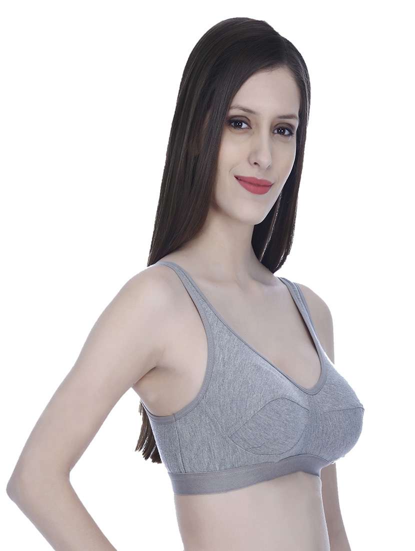 pack of 2 non padded sports bra - 18951073 -  Standard Image - 2
