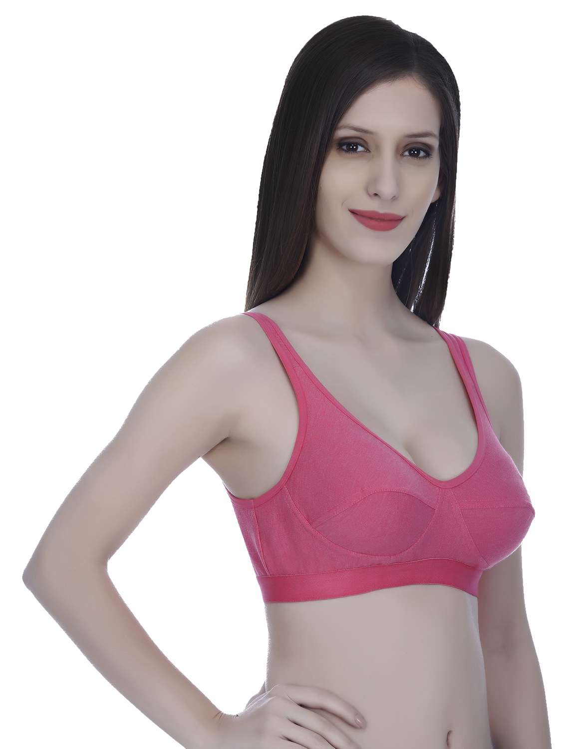pack of 2 non padded sports bra - 18951074 - Standard Image - 2