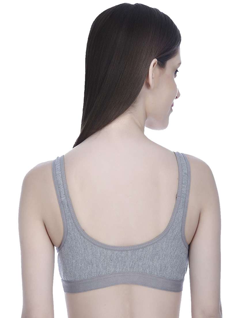 pack of 3 solid regular bra - 18951101 -  Standard Image - 2