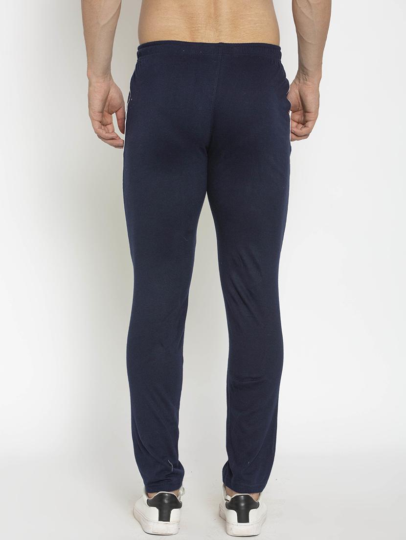 dark blue full length track pant - 18952148 - Standard Image - 2