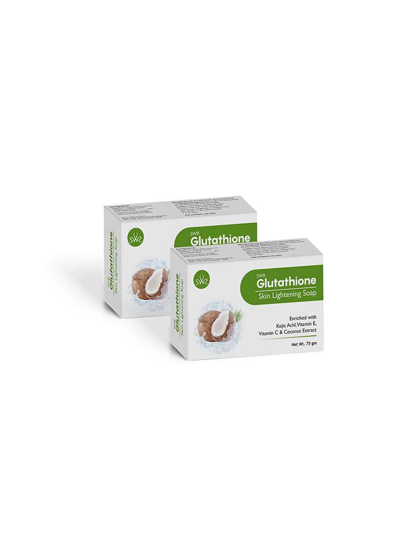  pack off 2 glutathione soap with coconut extract for skin whitening & brightening