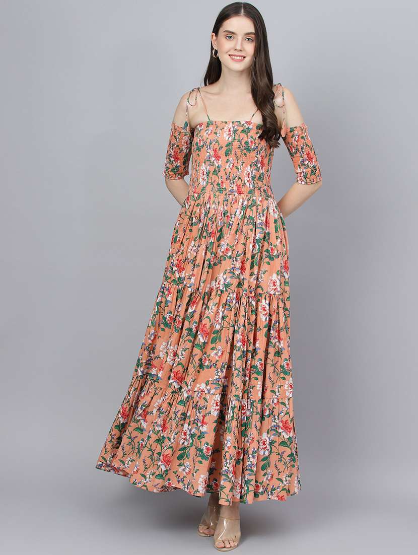 women's tiered dress floral dress