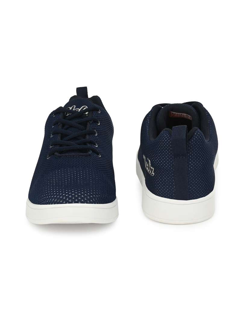 navy lace up sneaker - 18961662 -  Standard Image - 2