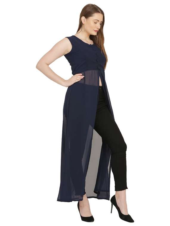 women's solid dress - 18961956 - Standard Image - 2