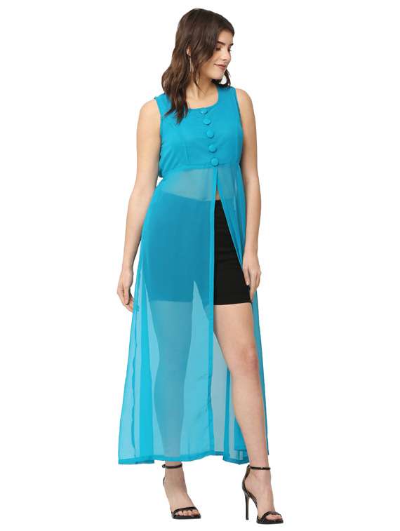 women's solid dress - 18961957 - Standard Image - 2