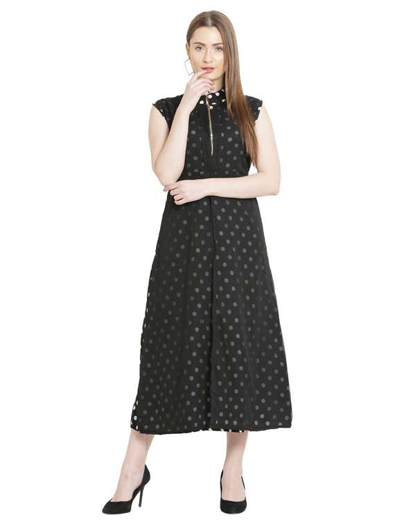 women's  polka dots dress