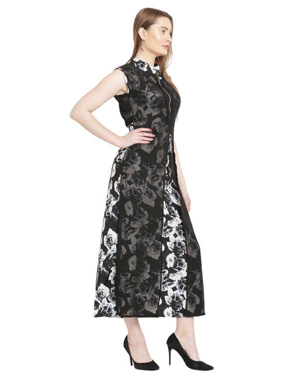 women's fit & flare floral dress - 18961972 -  Standard Image - 2