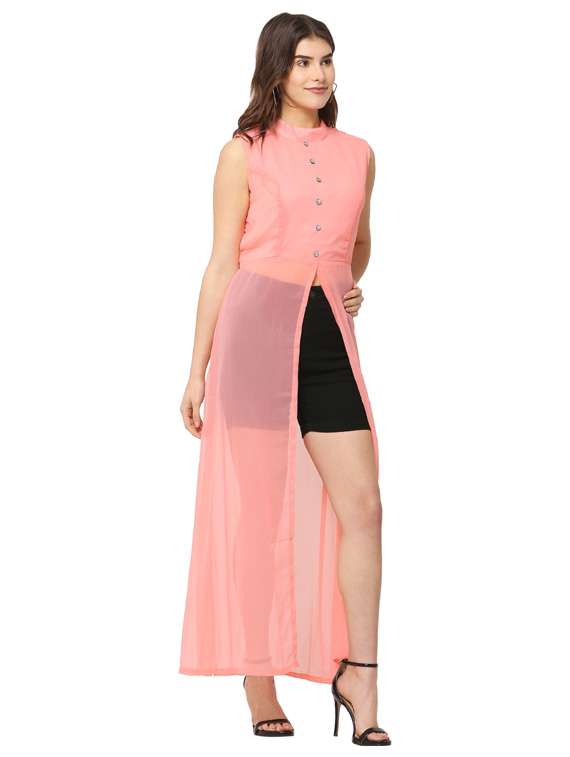 women's solid dress - 18961980 - Standard Image - 2