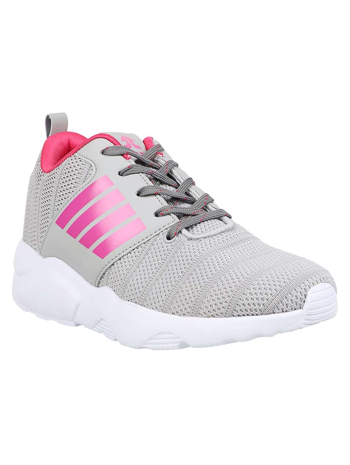 women lace-up sports shoe