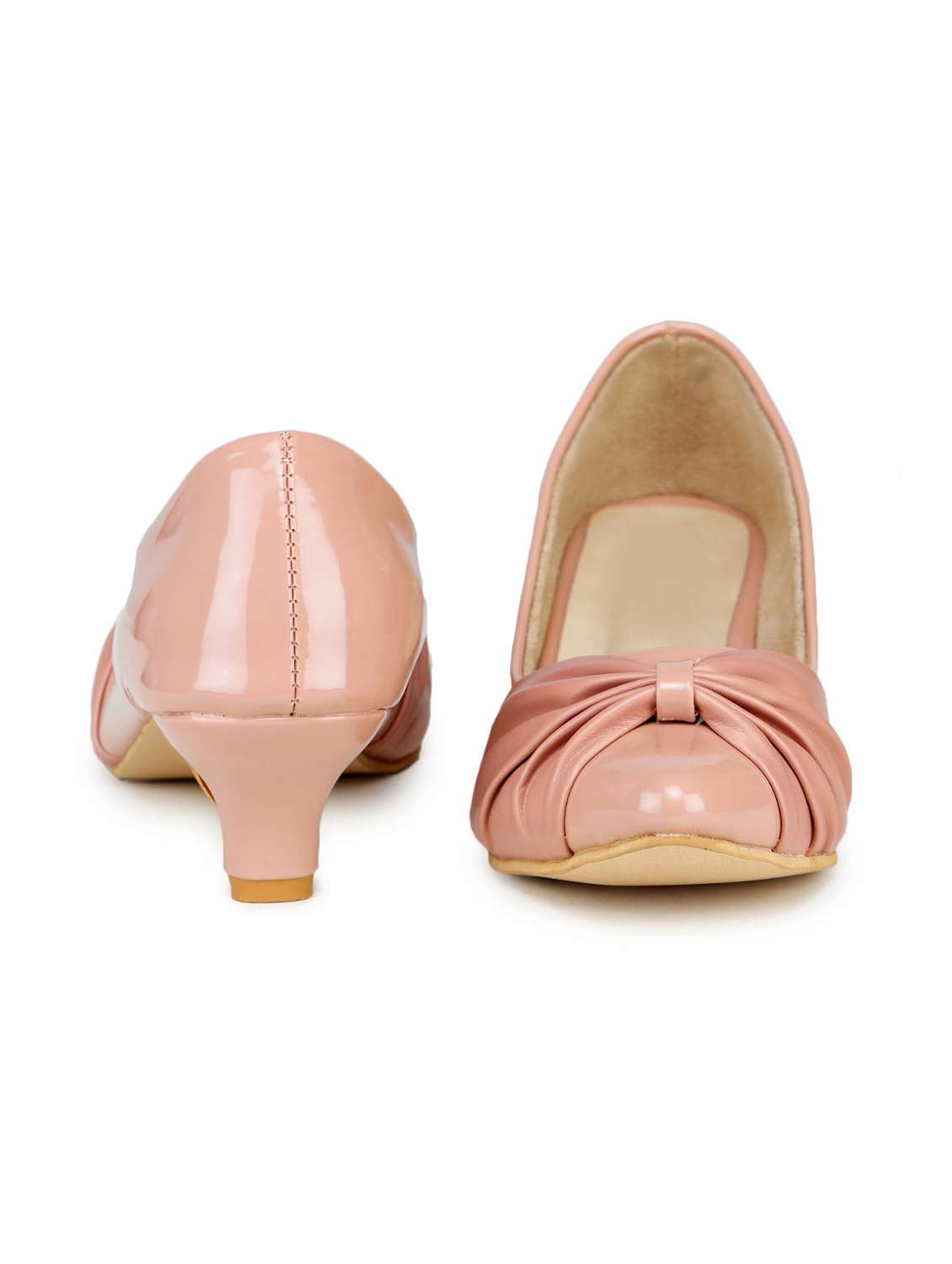 pink patent leather slip on pumps - 18962369 -  Standard Image - 2