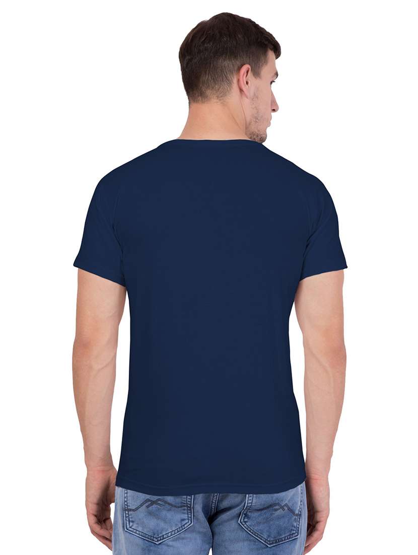 round neck chest printed t-shirt - 18962827 - Standard Image - 2