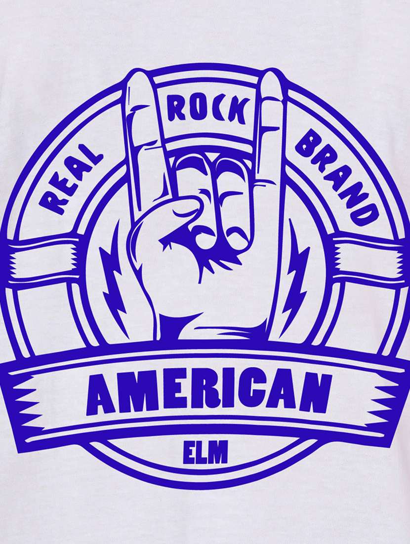 round neck chest printed t-shirt - 18963014 -  Standard Image - 2