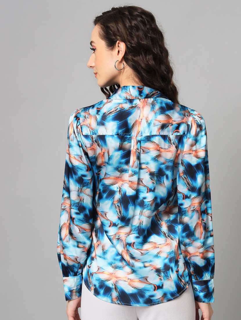 multi coloured printed regular shirt - 18968217 - Standard Image - 2