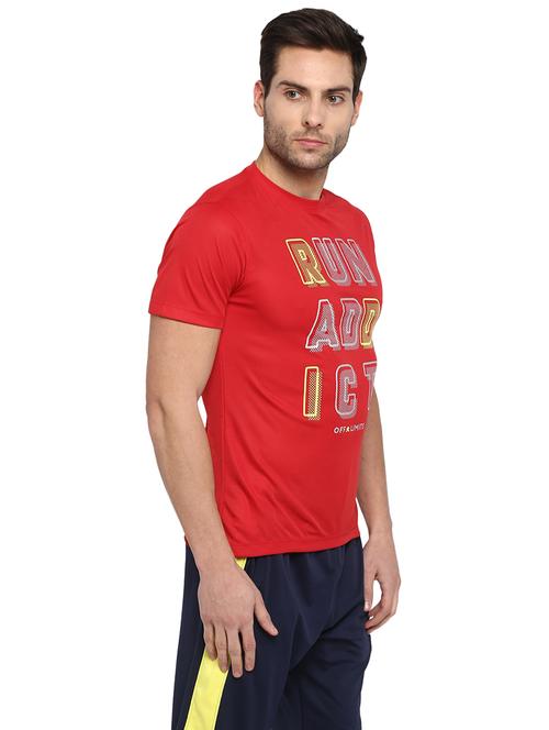 crew neck front print t-shirt - 18968891 - Standard Image - 0