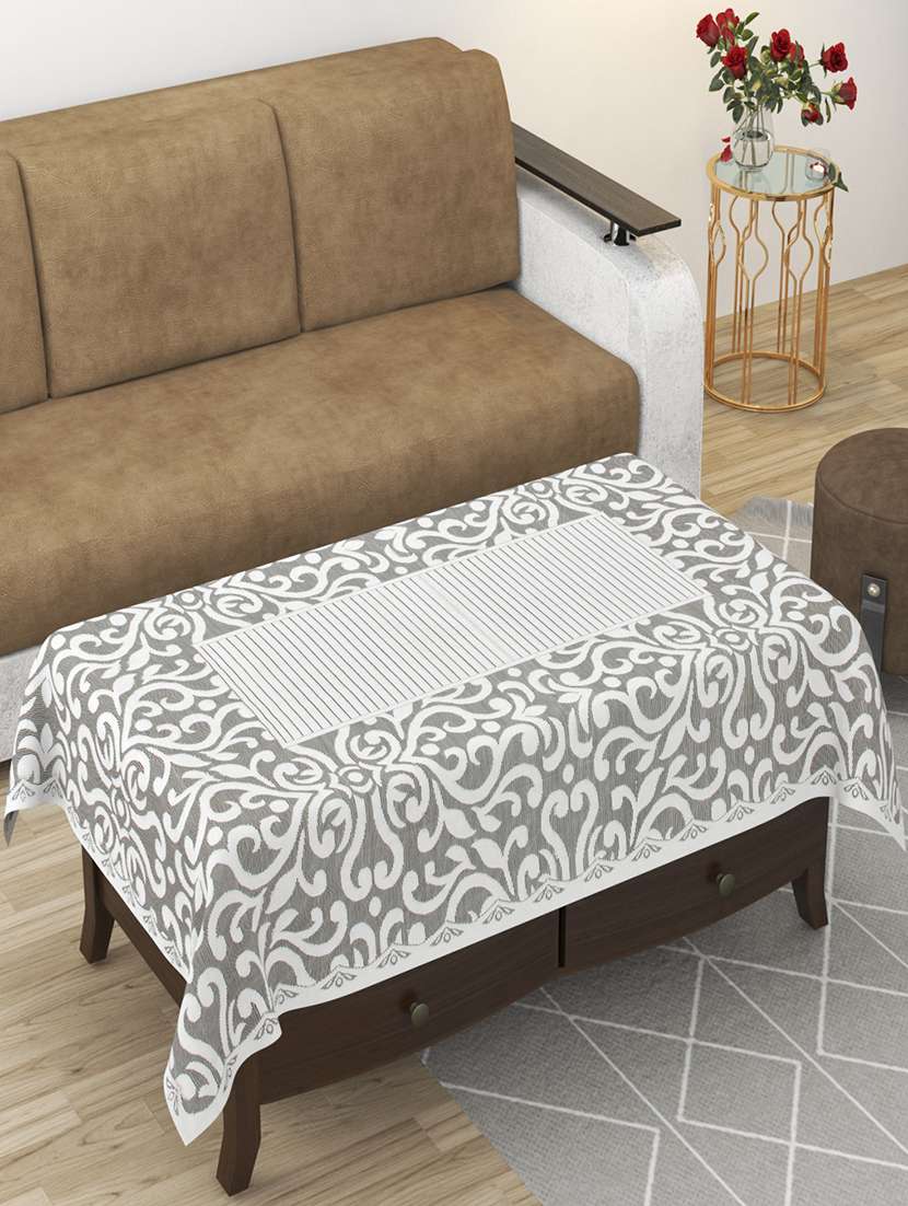 bigger fish polycotton 4 seater center table cover (40x60 inch) 