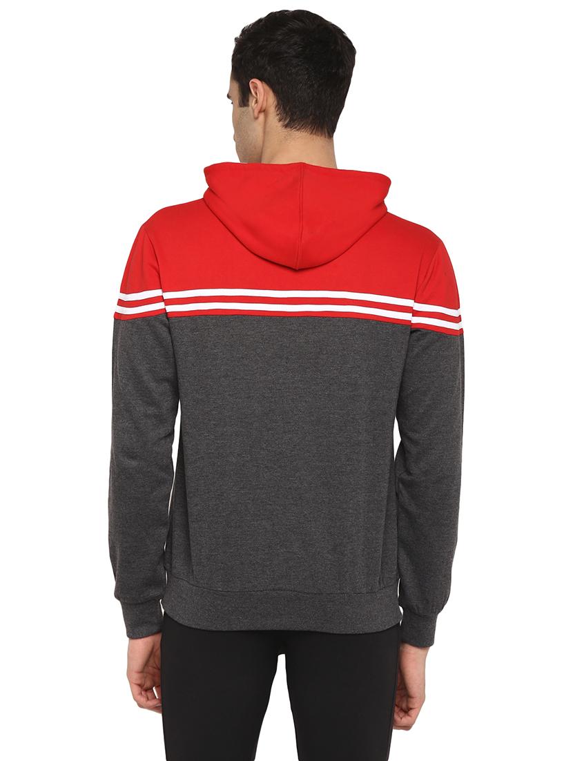 mens color block sweatshirt - 18969092 - Standard Image - 2
