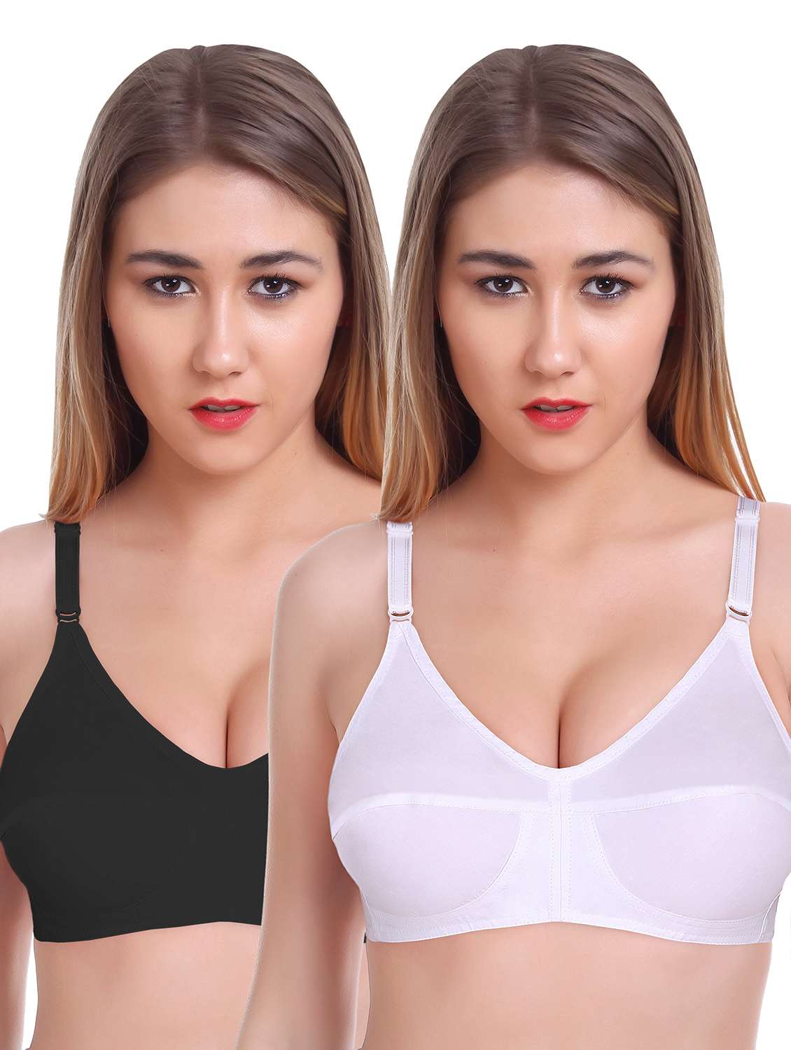 pack of 2 non padded minimizer bra
