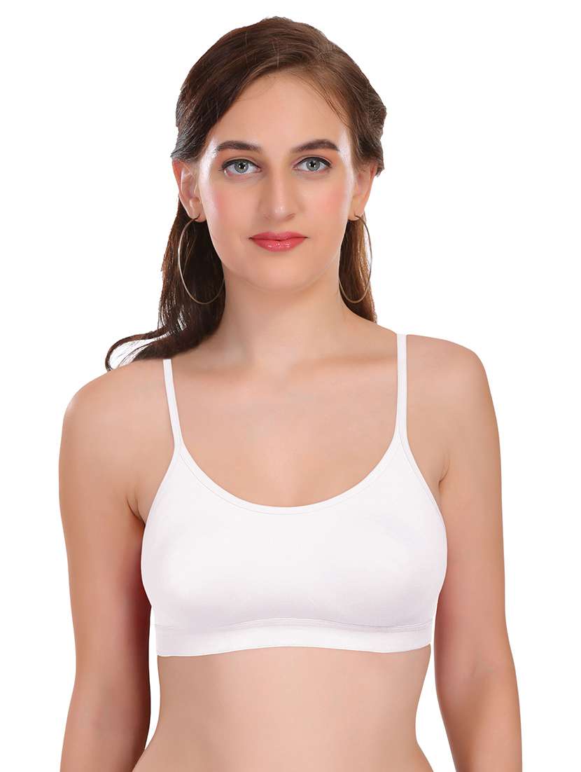 pack of 3 non padded sports  bra - 18969285 -  Standard Image - 12