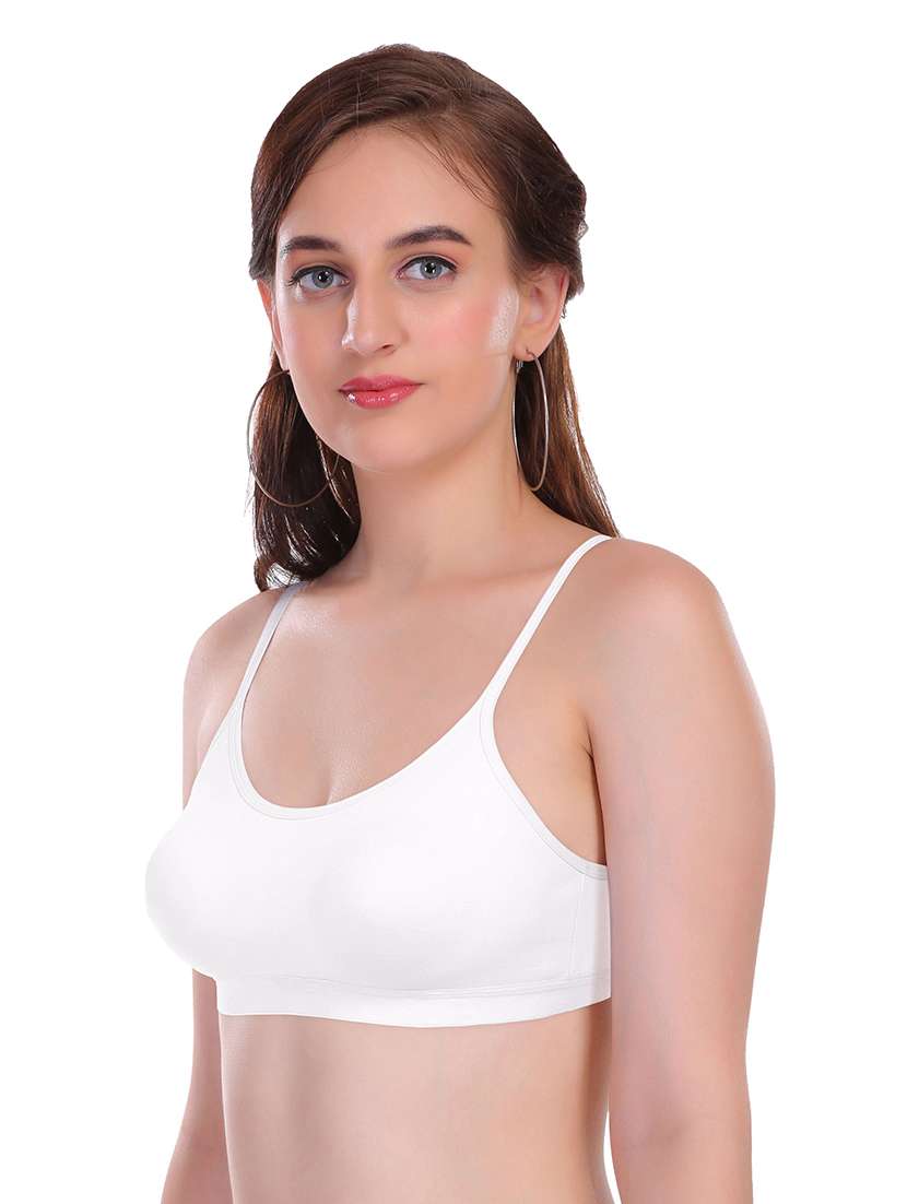 pack of 3 non padded sports  bra - 18969285 -  Standard Image - 2