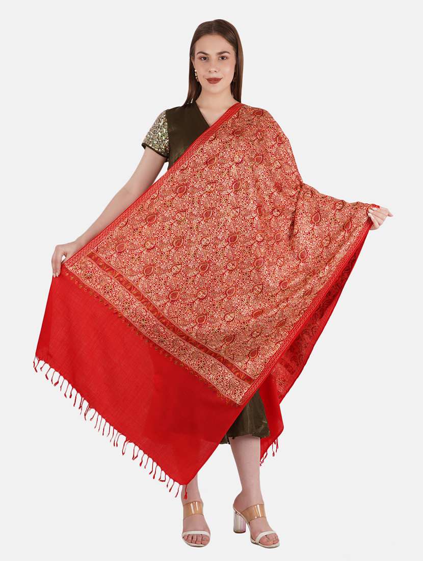 women's printed print stole