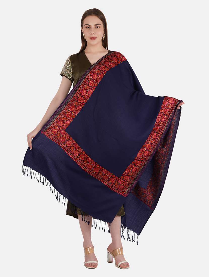 women's embroidered stole