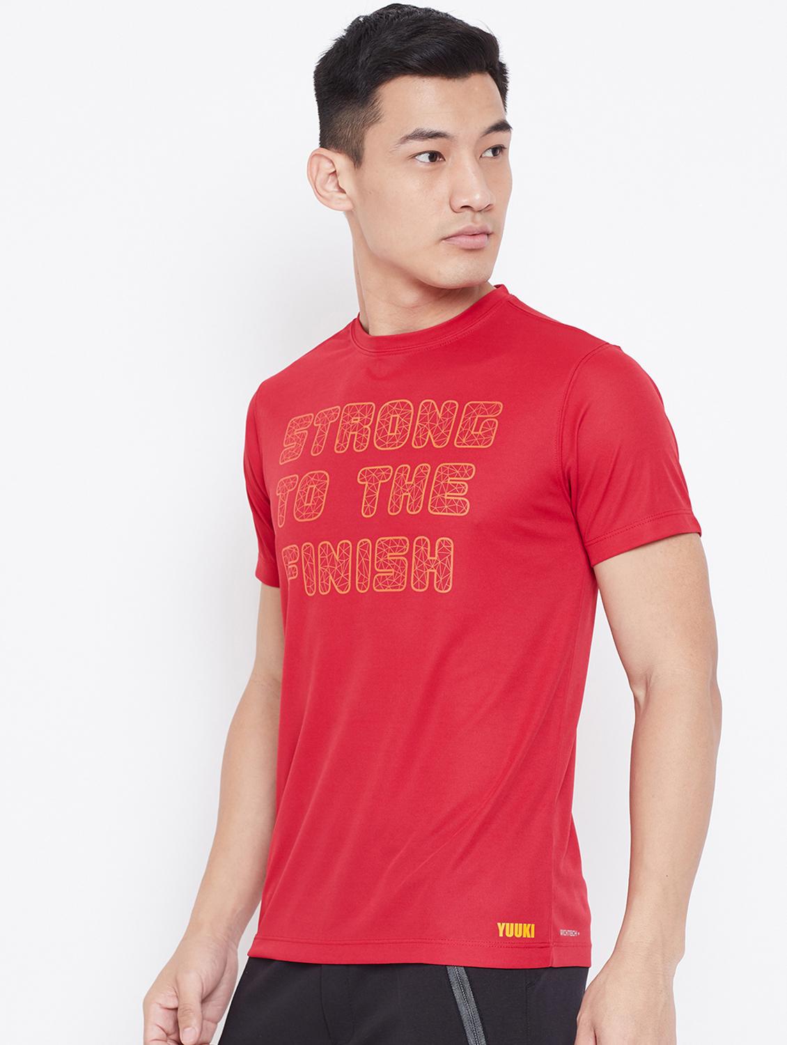 red printed t-shirt - 18972003 - Standard Image - 2