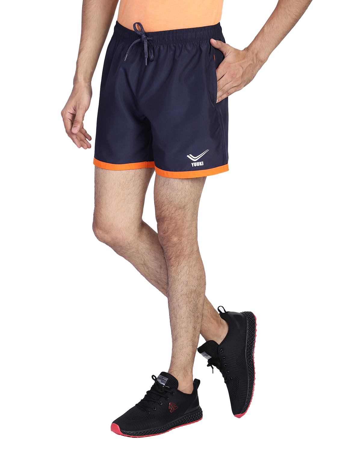 mid rise solid shorts - 18972135 - Standard Image - 2