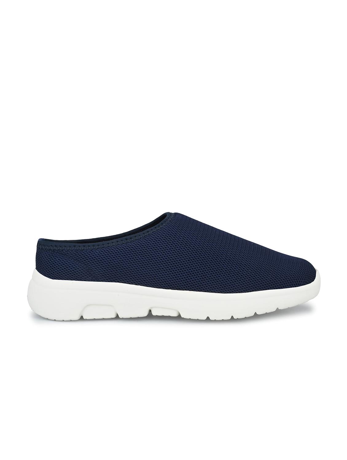 navy mesh slip on sports shoes - 18974440 - Standard Image - 2